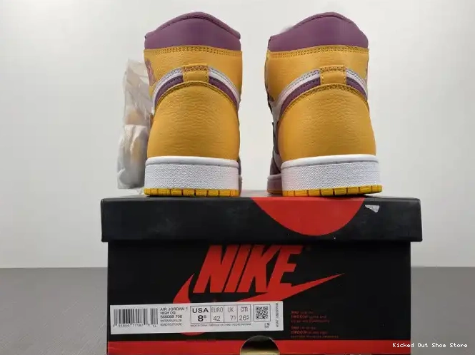 Kicked Out Shoe Store 555088-706 High 1 Brotherhood OG Air Jordan 0519